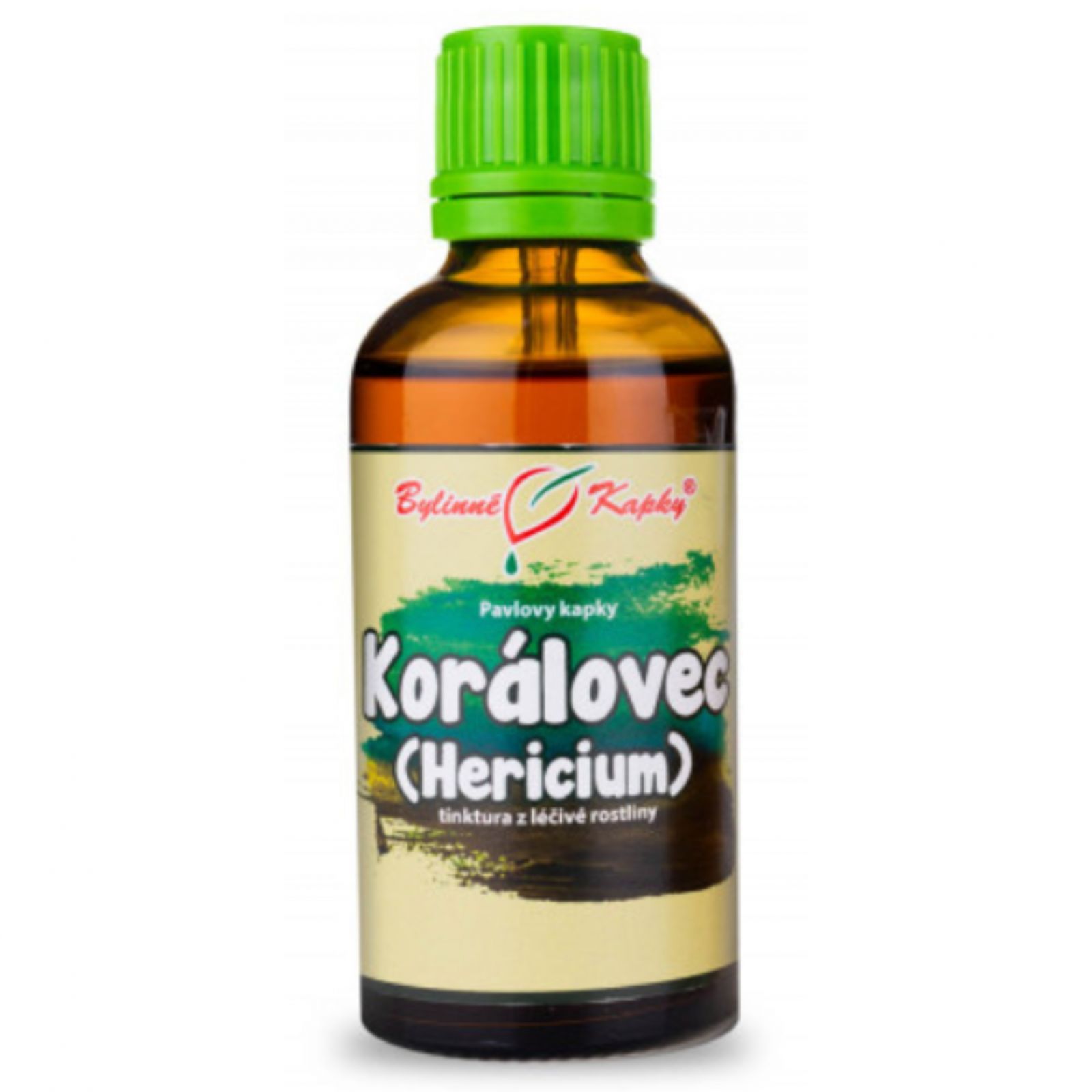 Bylinné kapky Korálovec (Hericium) 50 ml