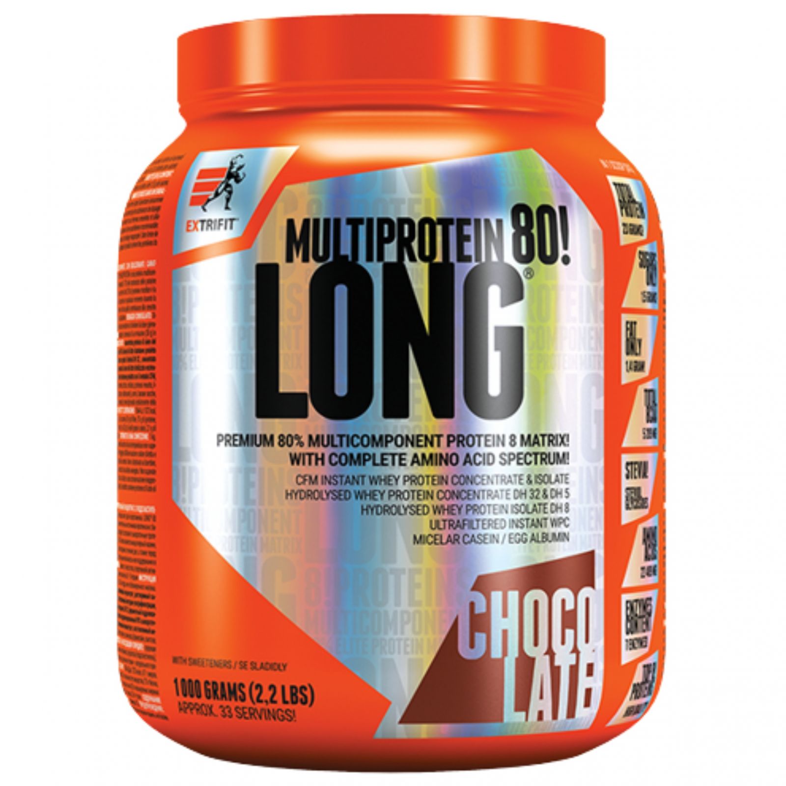 Extrifit Long 80 "Multiprotein" - 1000 g DISCOUNT