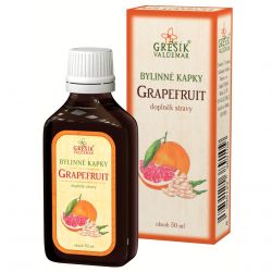 Grešík Grapefruit bylinné kapky 50 ml