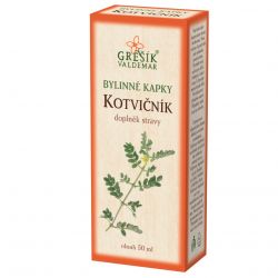 Grešík Kotvičník bylinné kapky 50 ml