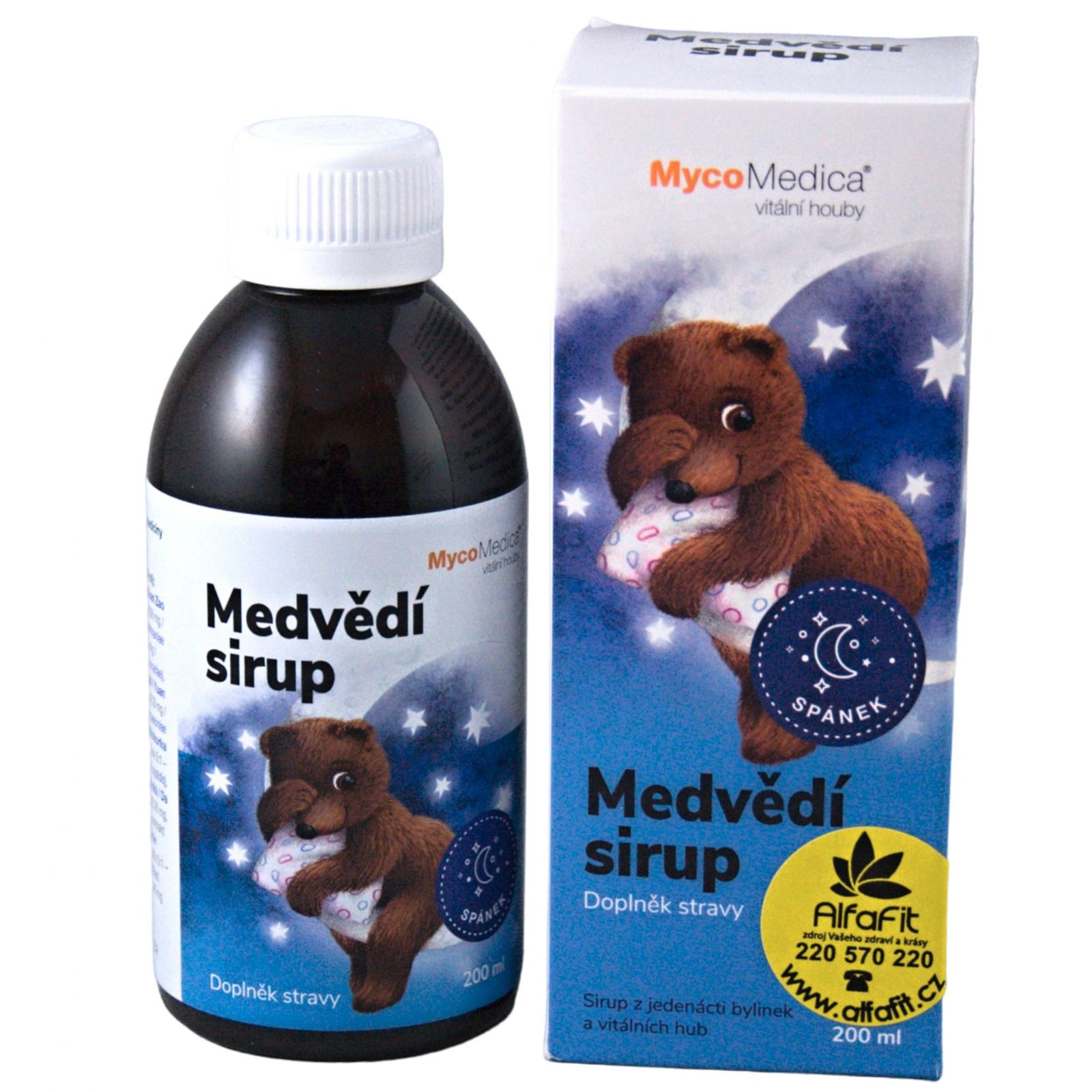 MycoMedica MycoBaby Medvědí sirup 200 ml