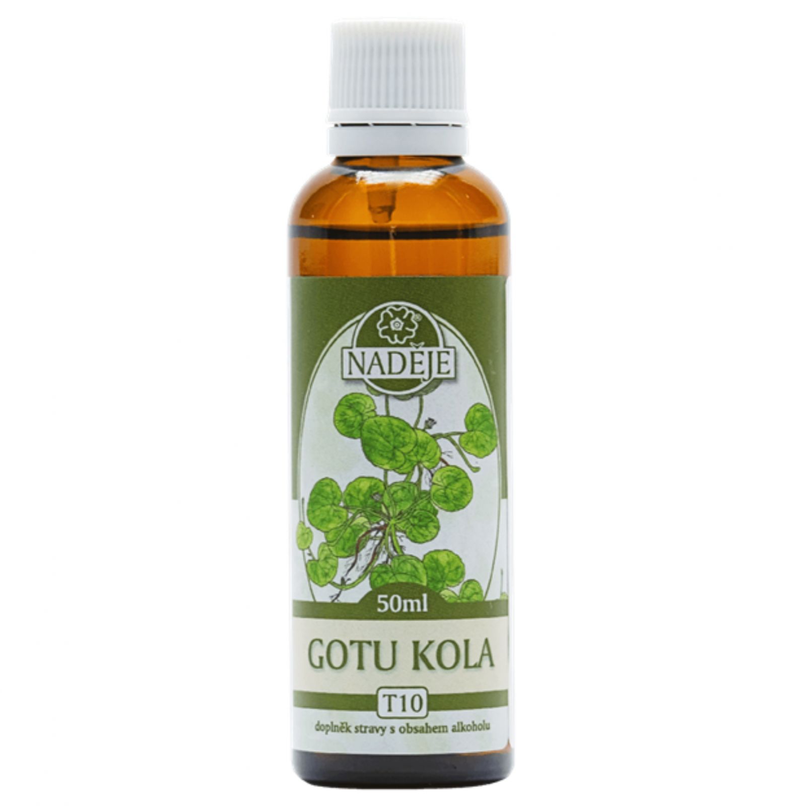 Naděje Gotu-kola (Brahmí) T10 - tinktura z bylin 50 ml