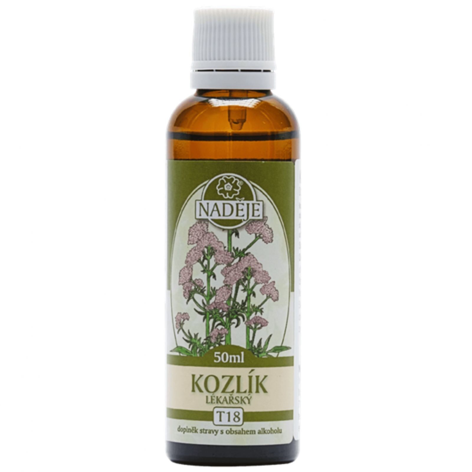 Naděje Kozlík lékařský T18 - tinktura z bylin 50 ml