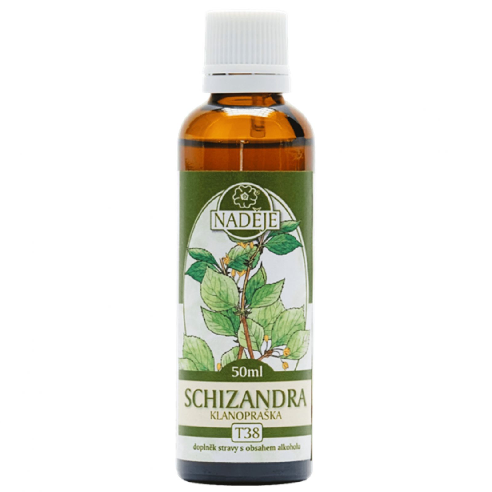 Naděje T38 Schizandra (Klanopraška) - tinktury z bylin 50 ml