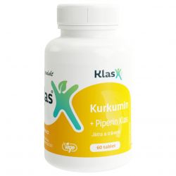 Klas Kurkumin + Piperin 60 tablet