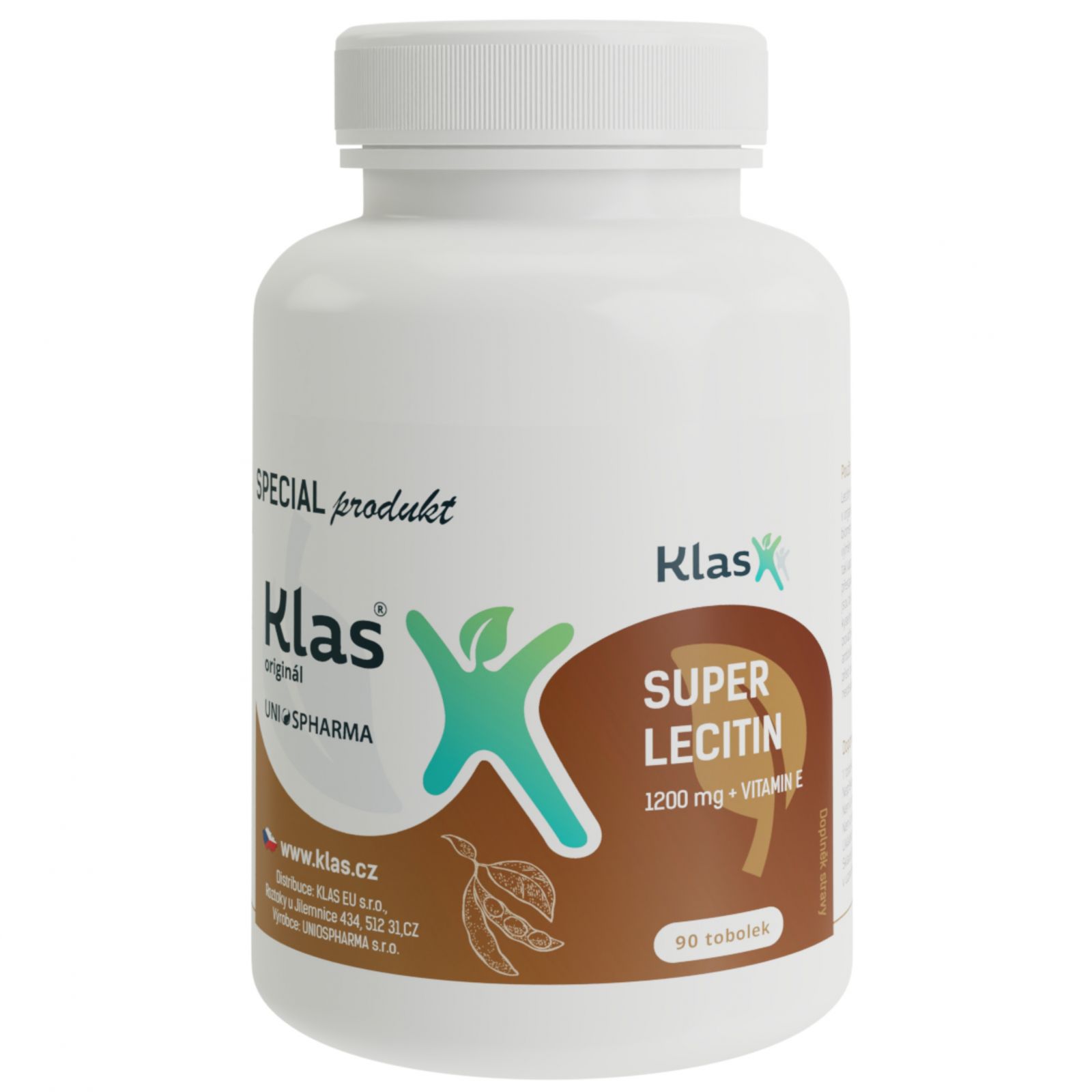 Klas Super Lecitin 1200 mg - 90 tablet